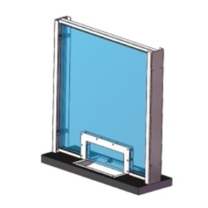 C-Channel Windows – Hinged Panel - Armortex